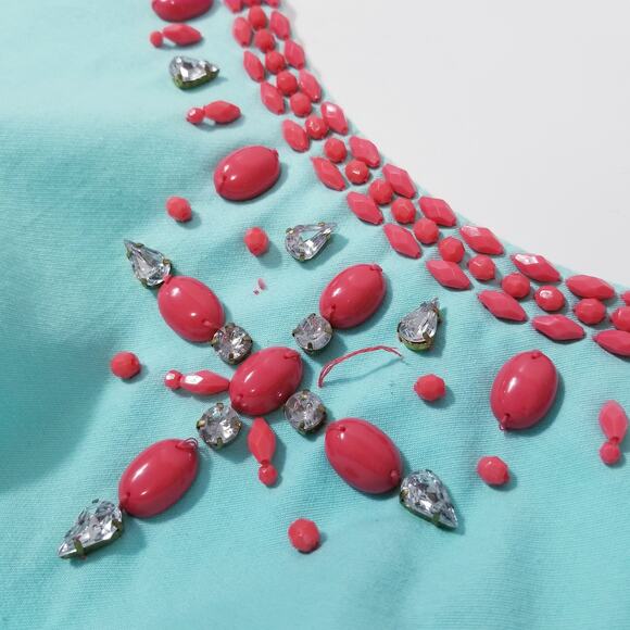 Lilly Pulitzer Beaded Jeweled Rhinestones Sheath Dress - Picture 5 of 16